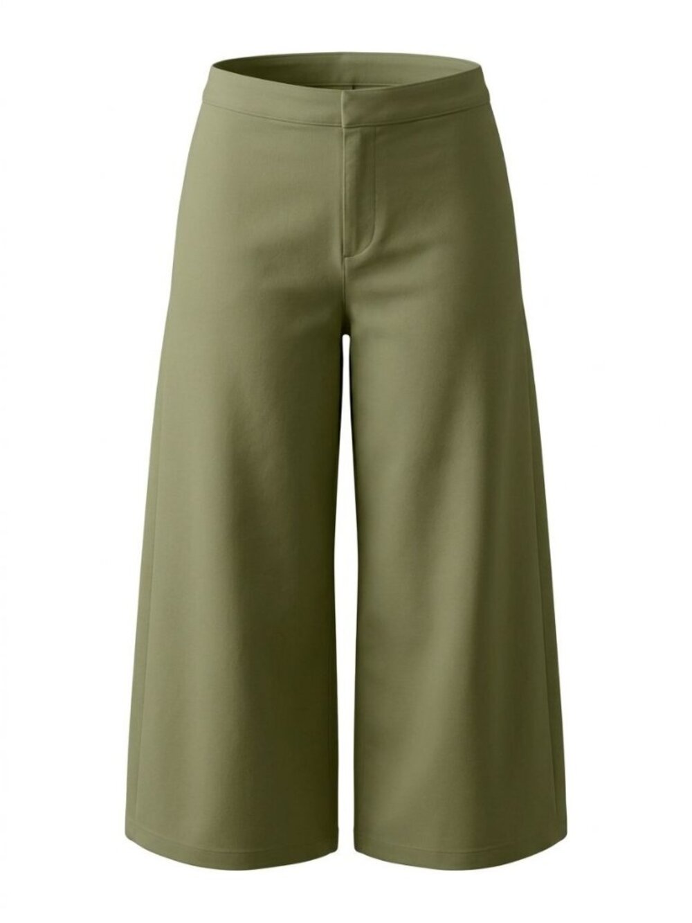 NWT Universal Thread Sailor Wide Leg Jeans Sz 14R Olive Green High Rise Fitted